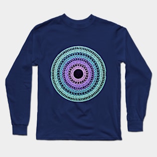 Colorful Mandala #4 Long Sleeve T-Shirt